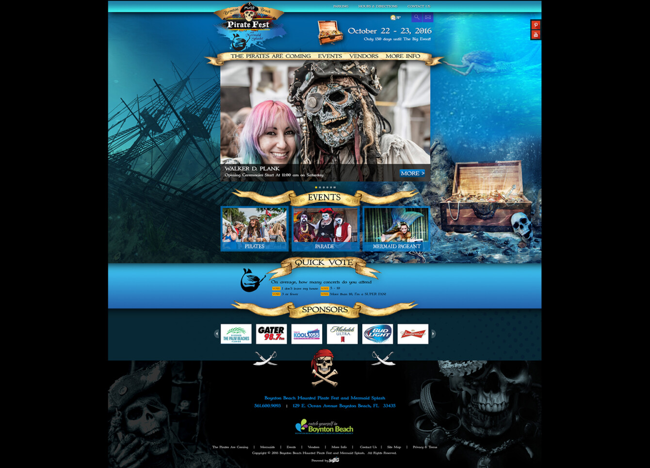 Boynton Beach Haunted Pirate Fest